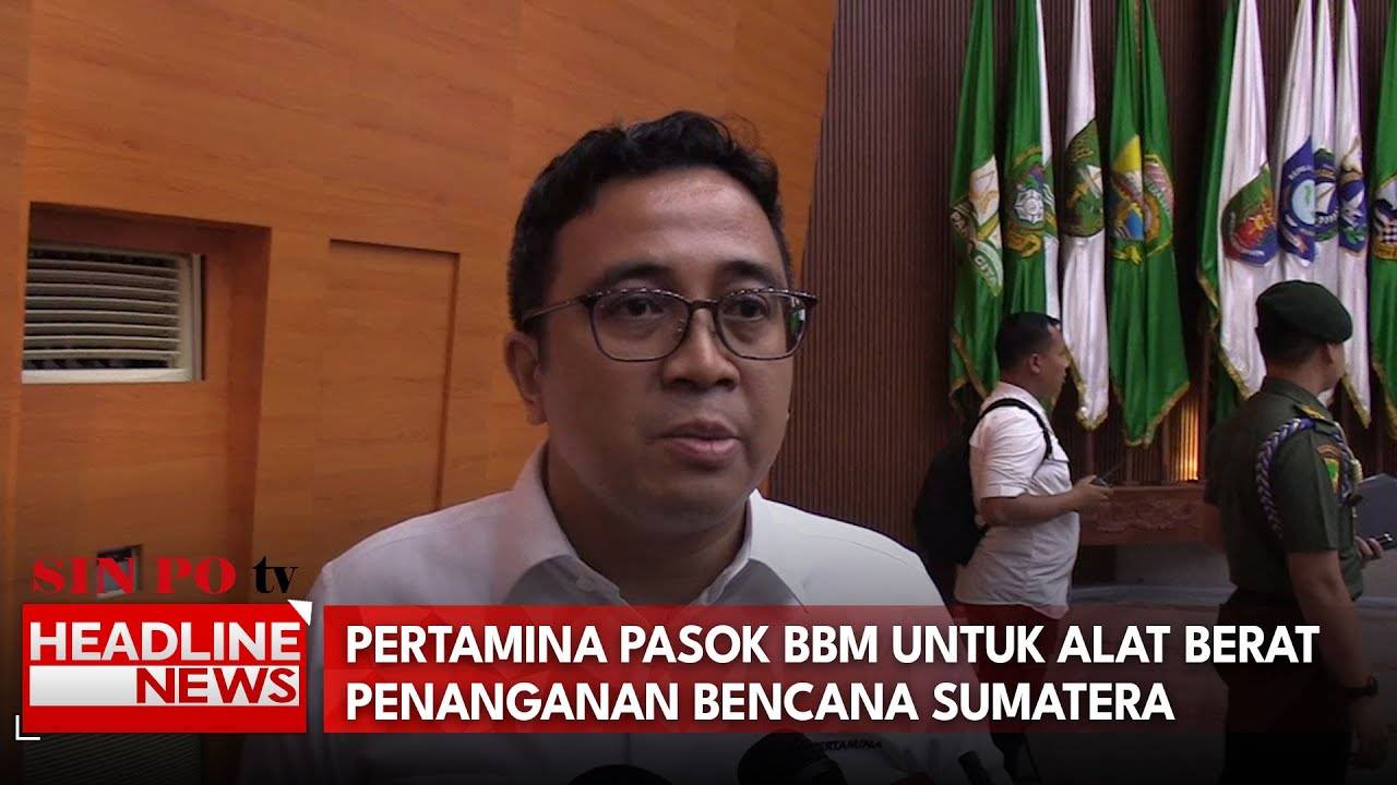 Pertamina Pasok BBM Untuk Alat Berat Penanganan Bencana Sumatera