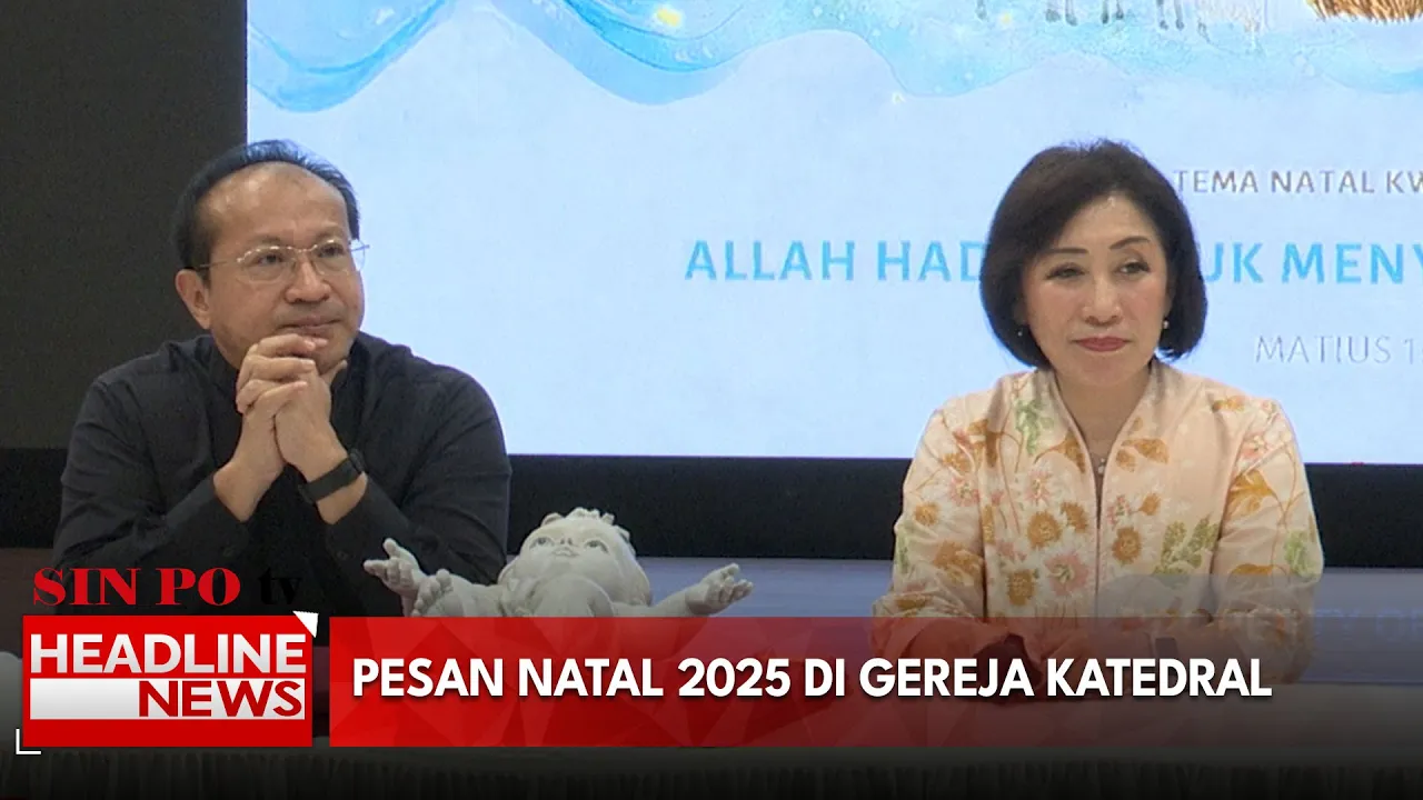 Pesan Natal 2025 di Gereja Katedral