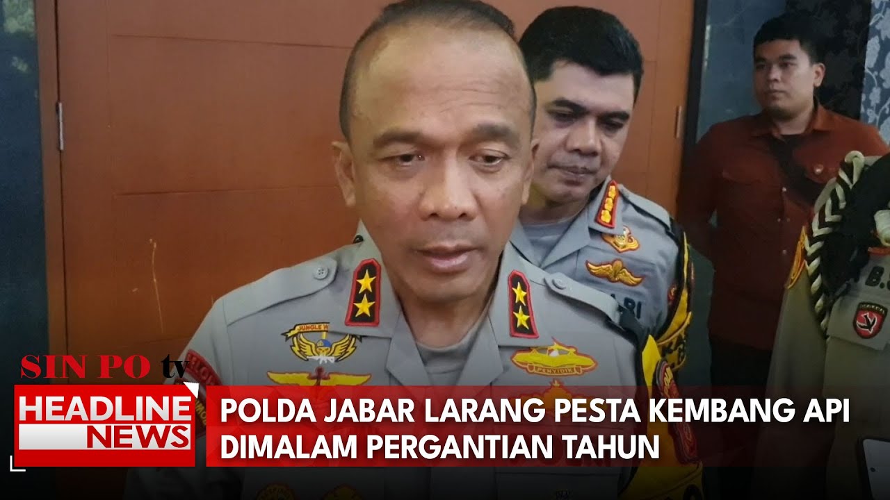 Polda Jabar Larang Pesta Kembang Api Dimalam Pergantian Tahun