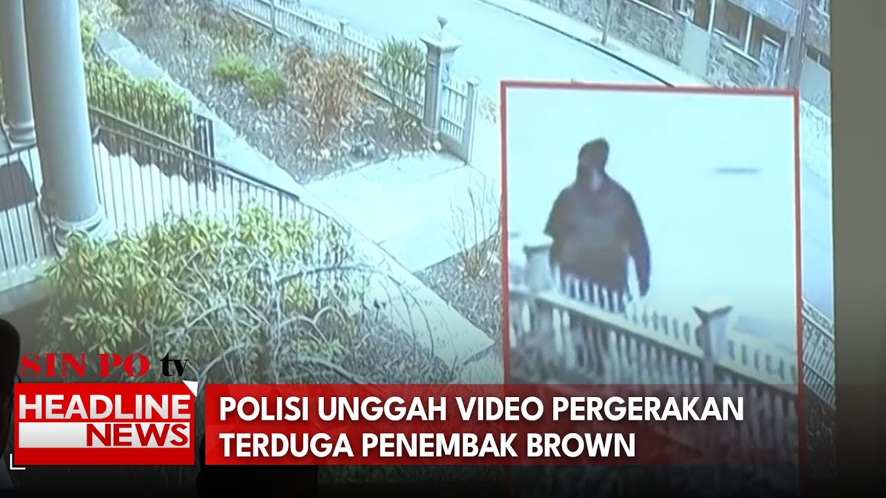 Polisi Unggah Video Pergerakan Terduga Penembak Brown