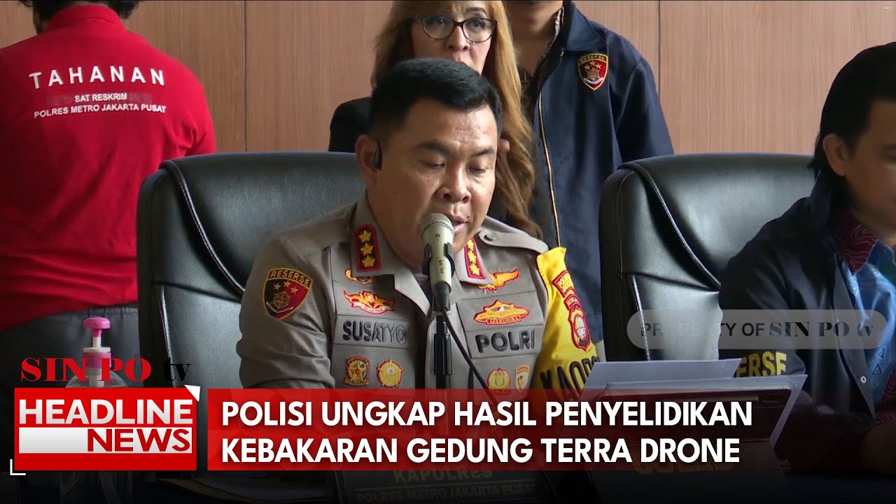 Polisi Ungkap Hasil Penyelidikan Kebakaran Gedung Terra Drone