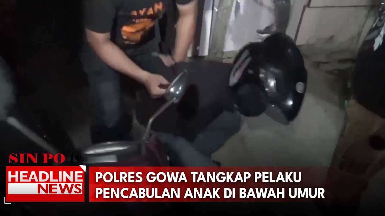 Polres Gowa Tangkap Pelaku Pencabulan Anak di Bawah Umur
