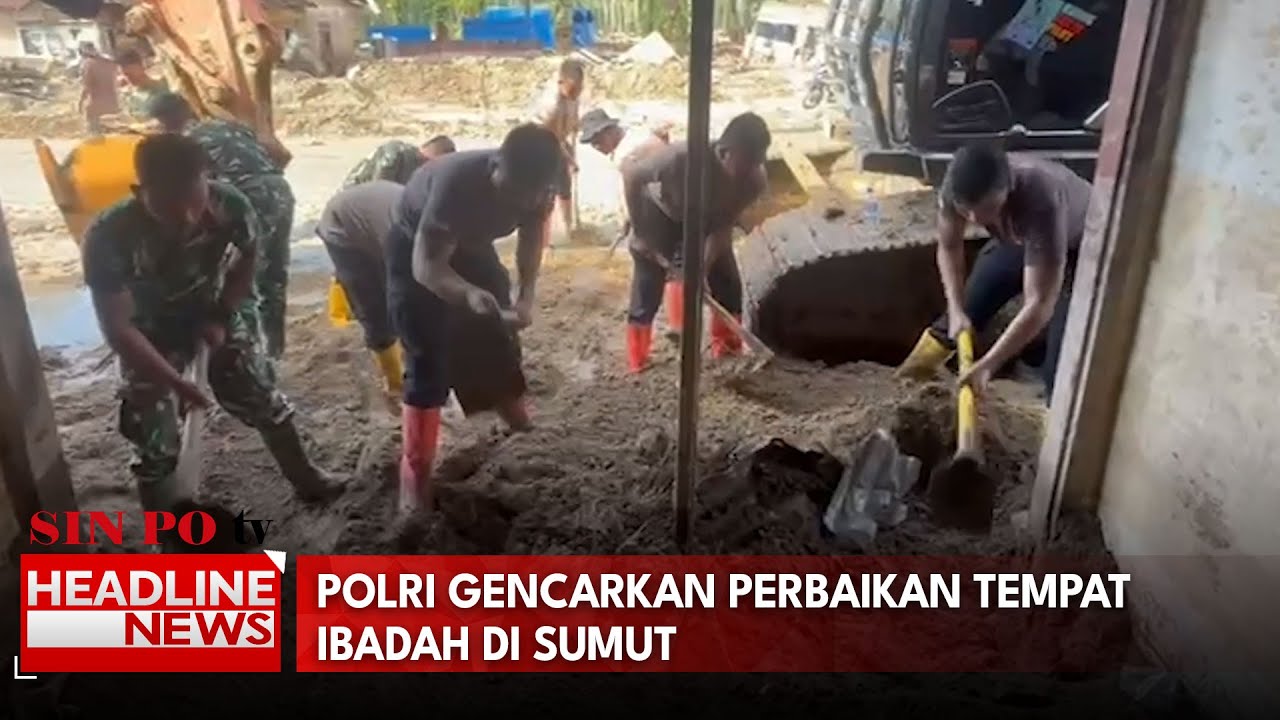 Polri Gencarkan Perbaikan Tempat Ibadah Di Sumut