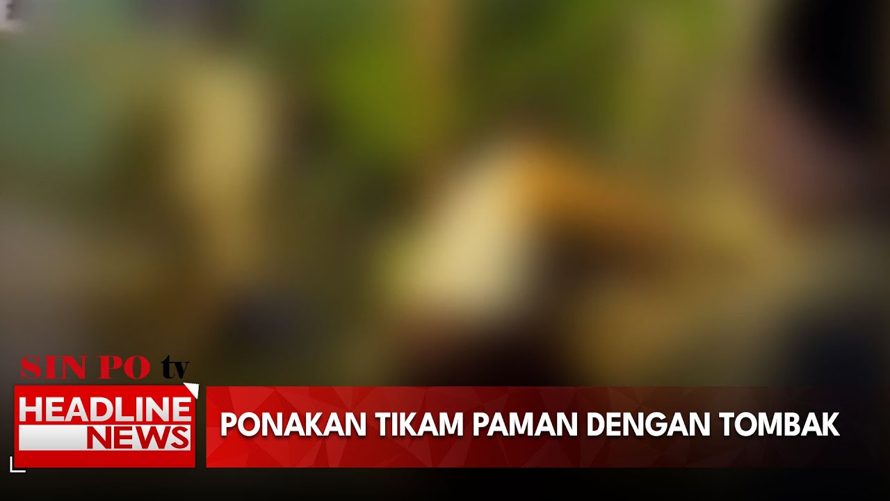 Ponakan Tikam Paman Dengan Tombak