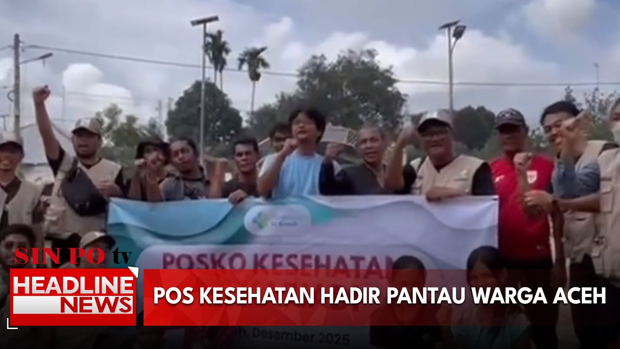 Pos Kesehatan Hadir Pantau Warga Aceh