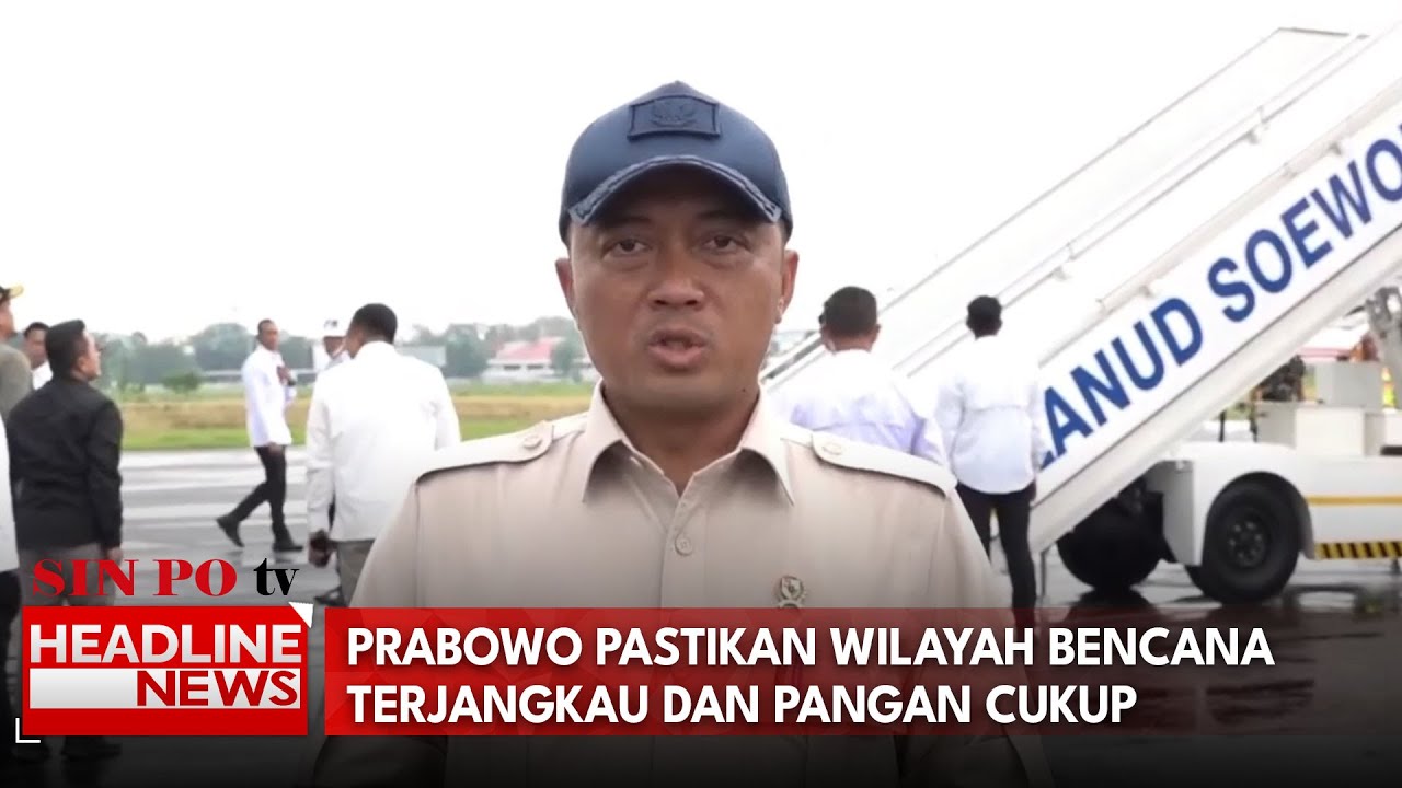 Prabowo Pastikan Wilayah Bencana Terjangkau dan Pangan Cukup