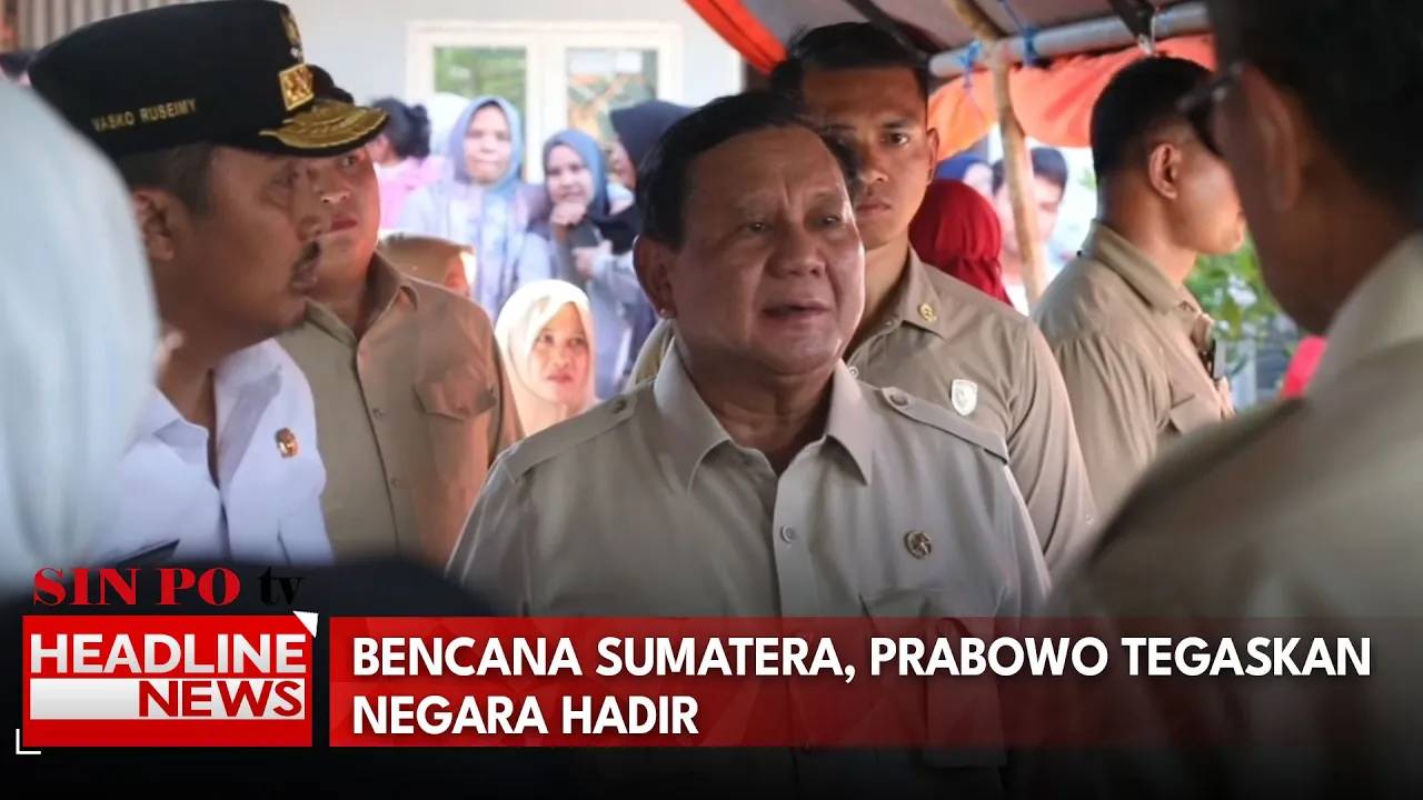 Prabowo Tegaskan Negara Hadir: Kita Tak Akan Biarkan Saudara Memikul Beban Sendiri