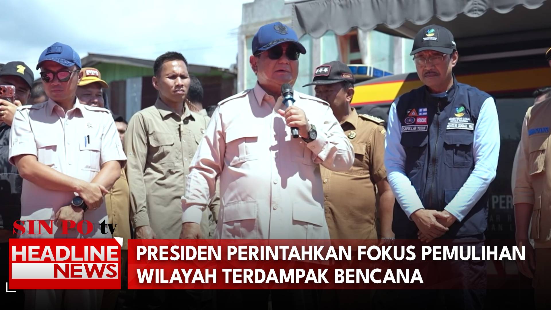 Presiden Perintahkan Fokus Pemulihan Wilayah Terdampak Bencana