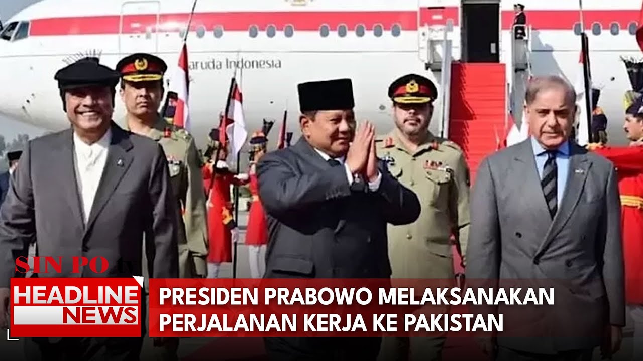 Presiden Prabowo Melaksanakan Perjalanan Kerja Ke Pakistan
