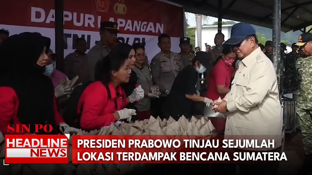 Presiden Prabowo Tinjau Sejumlah Lokasi Terdampak Banjir-Longsor Sumatra