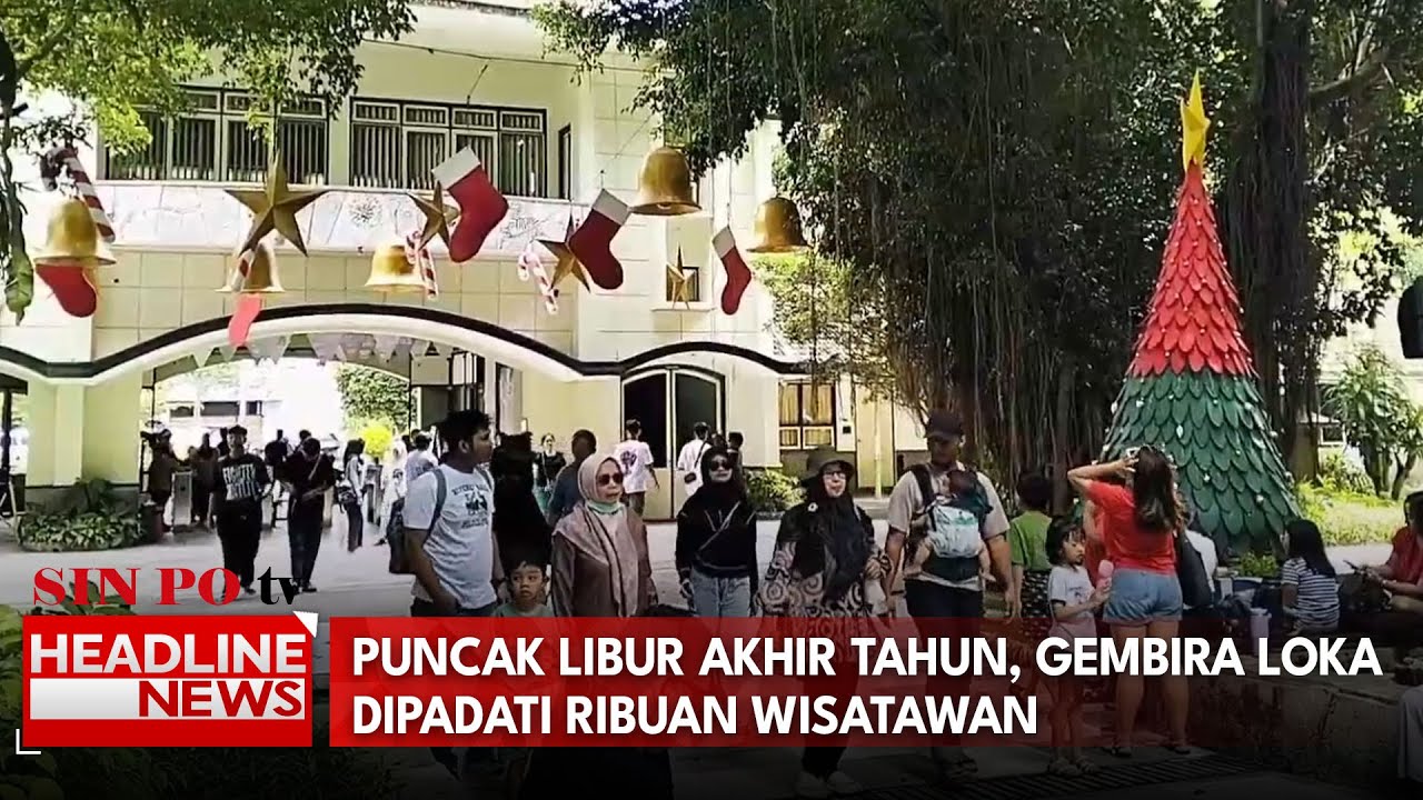 Puncak Libur Akhir Tahun, Gembira Loka Dipadati Ribuan Wisatawan