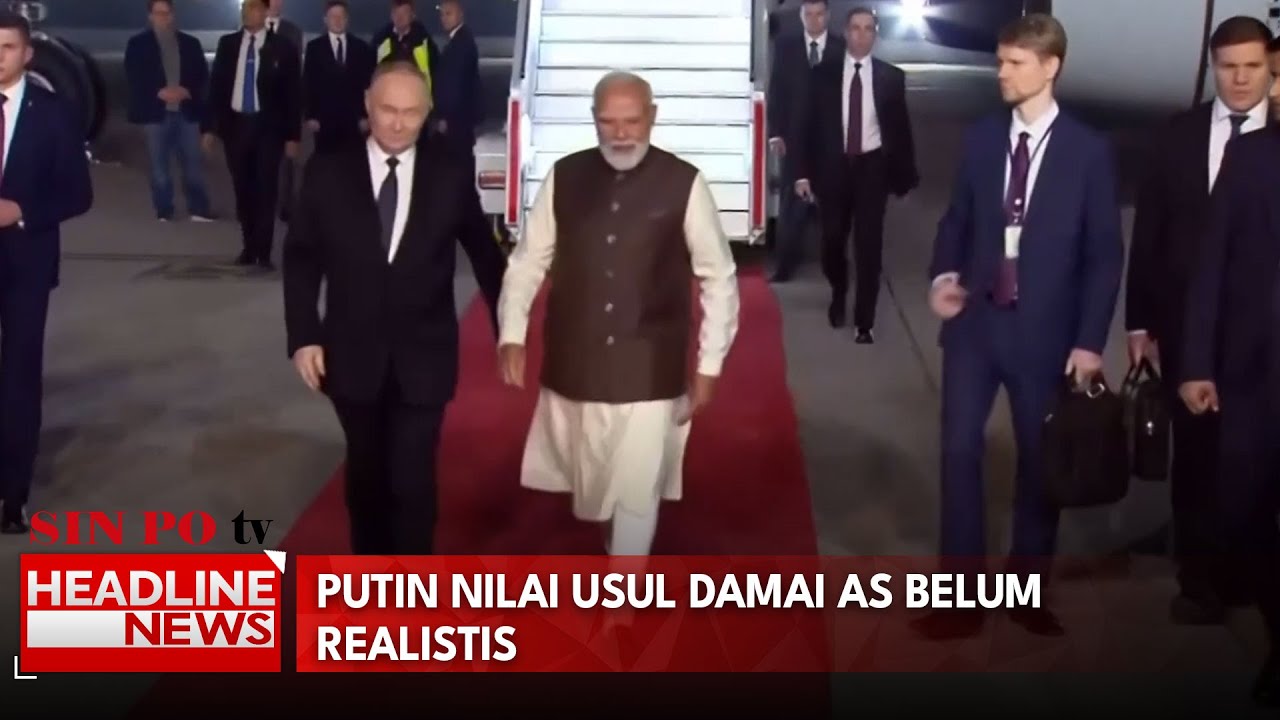 Putin Nilai Usul Damai AS Belum Realistis