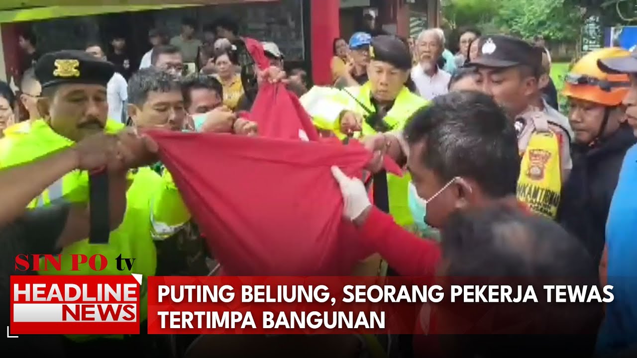 Puting Beliung, Seorang Pekerja Tewas Tertimpa Bangunan