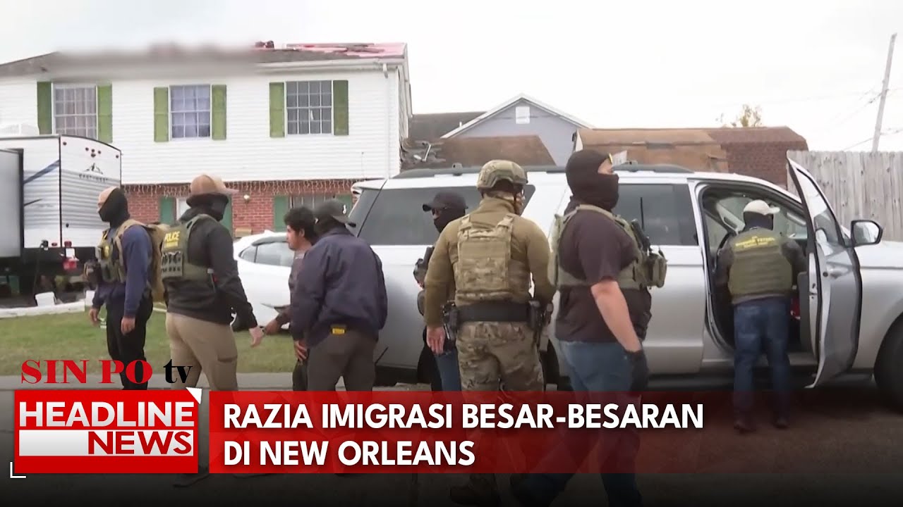 Razia Imigrasi Besar-Besaran Di New Orleans