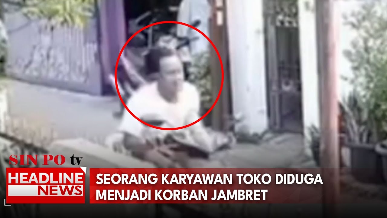 Seorang Karyawan Toko Diduga Menjadi Korban Jambret