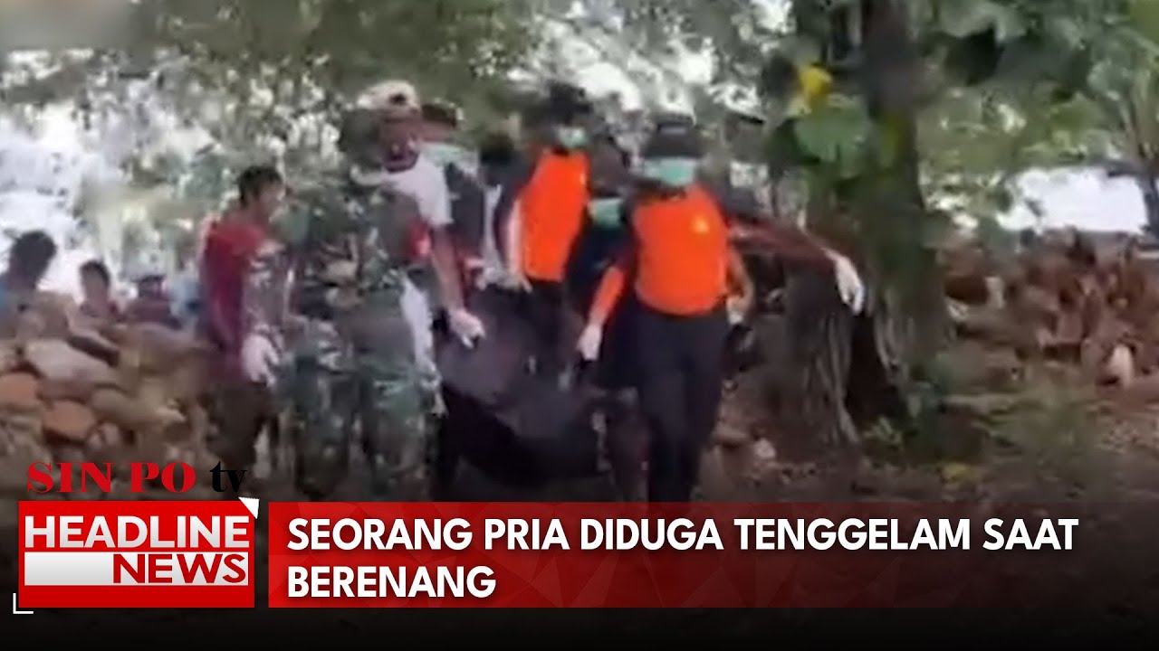 Seorang Pria Diduga Tenggelam Saat Berenang