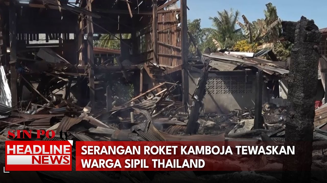 Serangan Roket Kamboja Tewaskan Warga Sipil Thailand