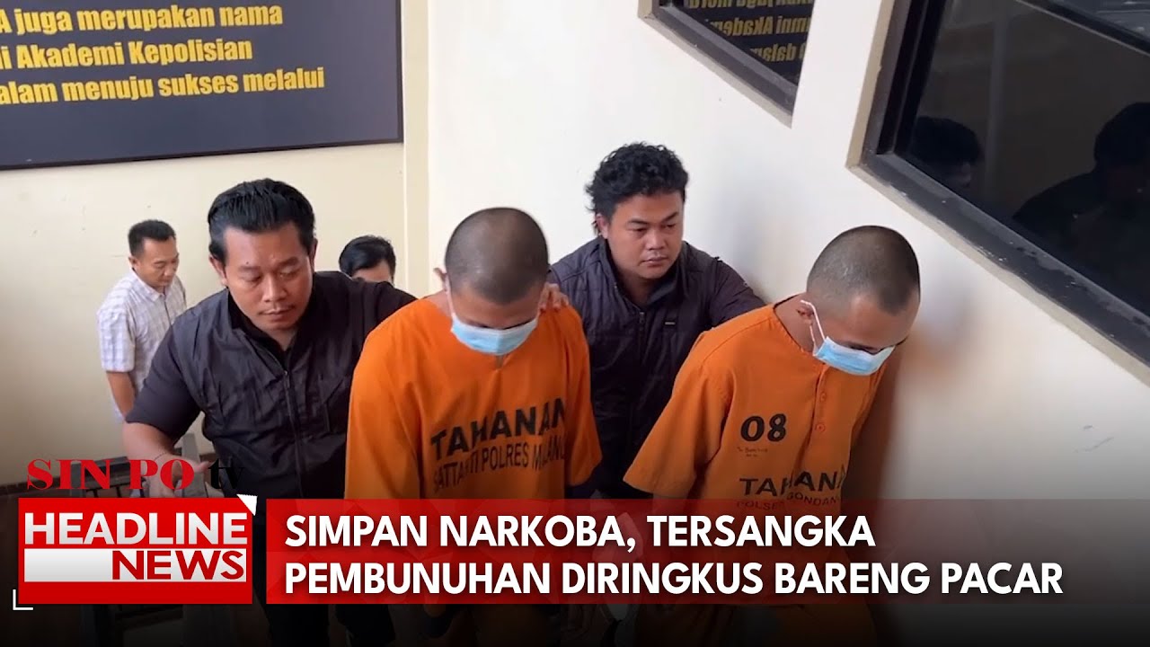 Simpan Narkoba, Tersangka Pembunuhan Diringkus Bareng Pacar