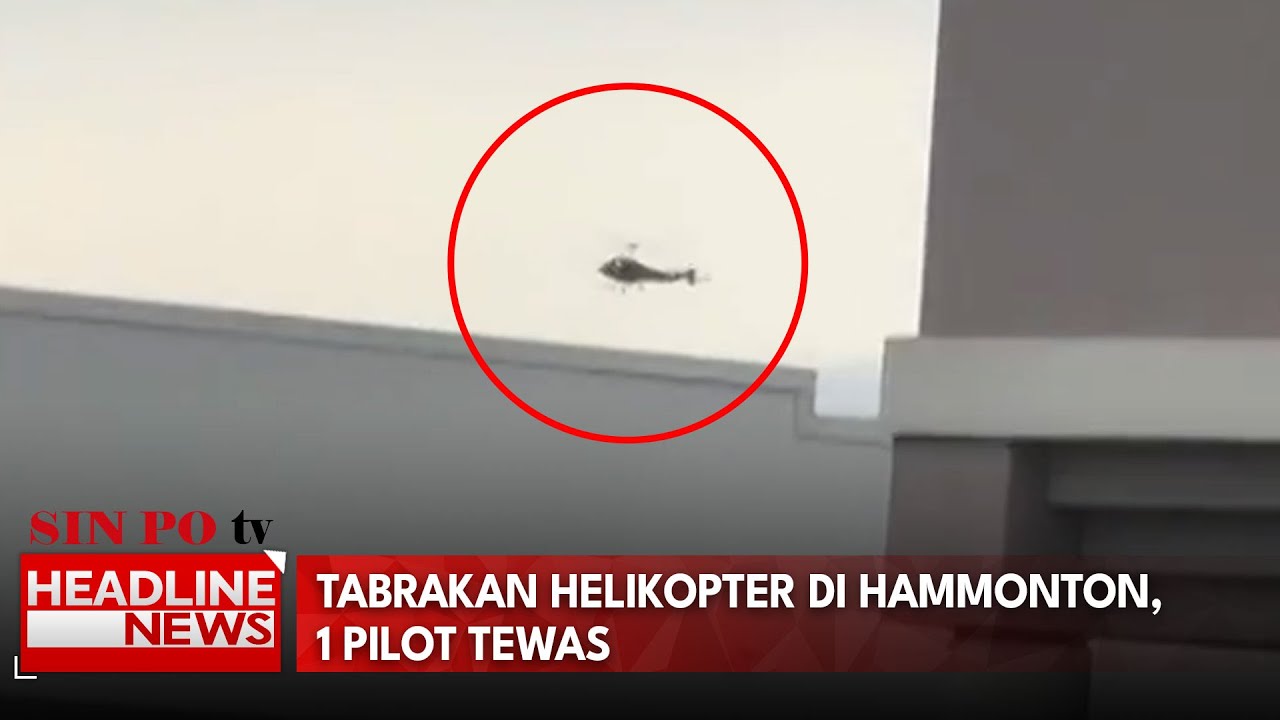 Tabrakan Helikopter Di Hammonton, 1 Pilot Tewas
