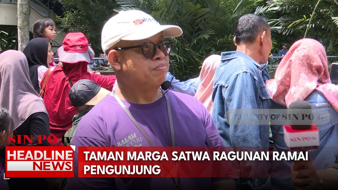 Taman Marga Satwa Ragunan Ramai Pengunjung
