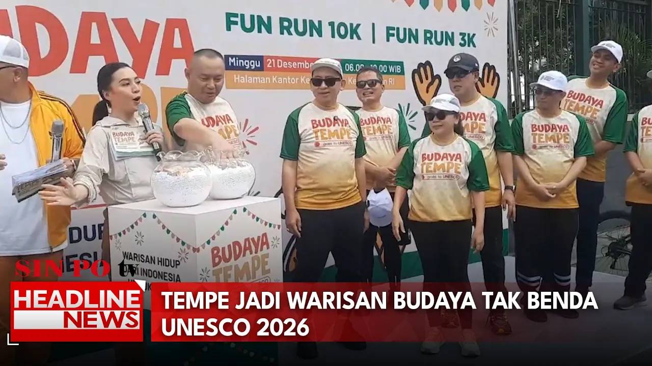 Tempe Jadi Warisan Budaya Tak Benda UNESCO 2026
