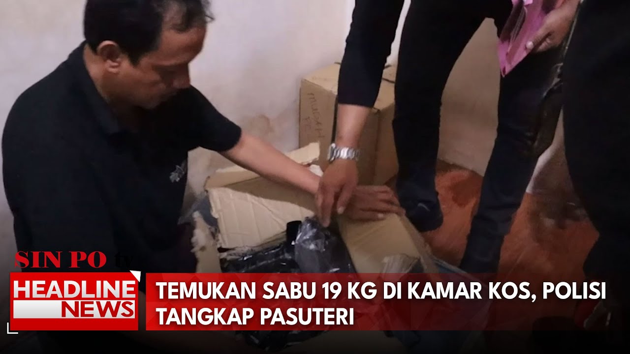 Temukan Sabu 19 Kg Di Kamar Kos, Polisi Tangkap Pasuteri