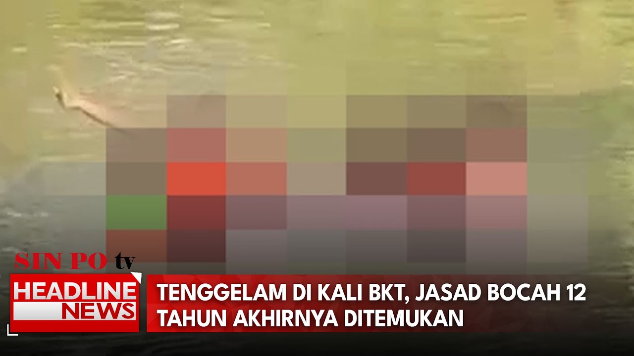 Tenggelam di Kali BKT, Jasad Bocah 12 Tahun Akhirnya Ditemukan