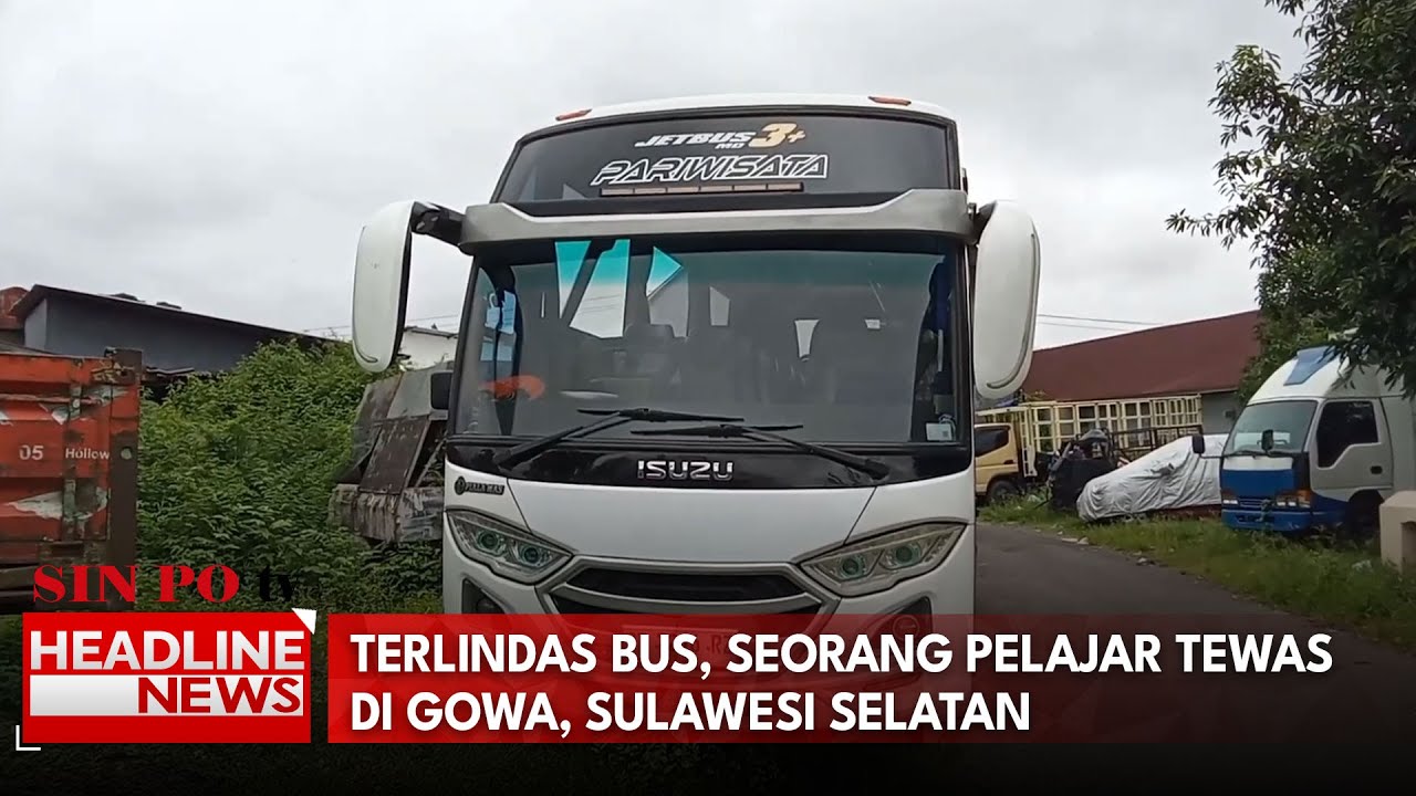 Terlindas Bus, Seorang Pelajar Tewas Di Gowa, Sulawesi Selatan