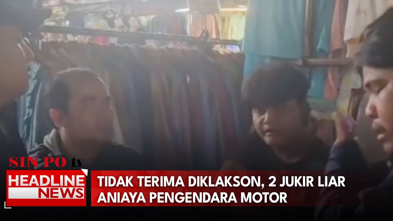 Tidak Terima Diklakson, 2 Jukir Liar Aniaya Pengendara Motor