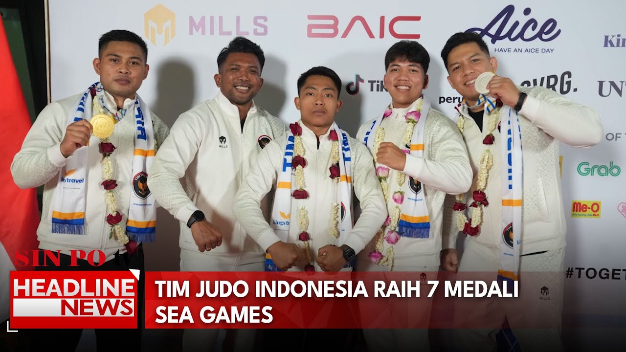 Tim Judo Indonesia Raih 7 Medali Sea Games