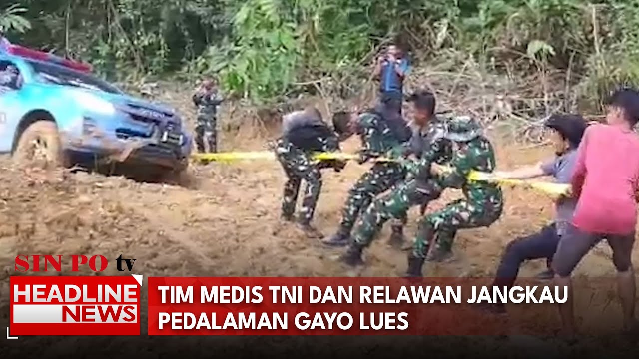 Tim Medis TNI dan Relawan Jangkau Pedalaman Gayo Lues