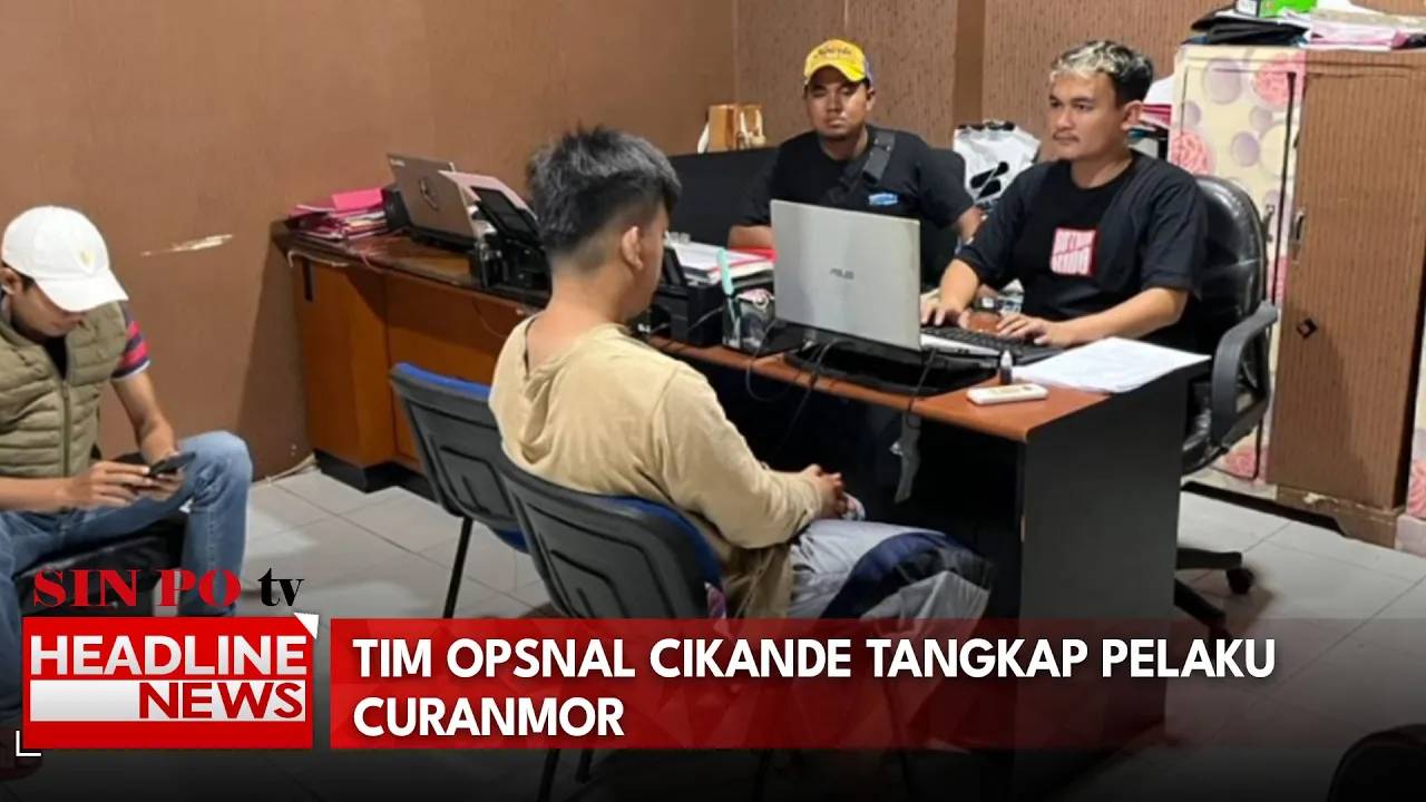 Tim Opsnal Cikande Tangkap Pelaku Curanmor