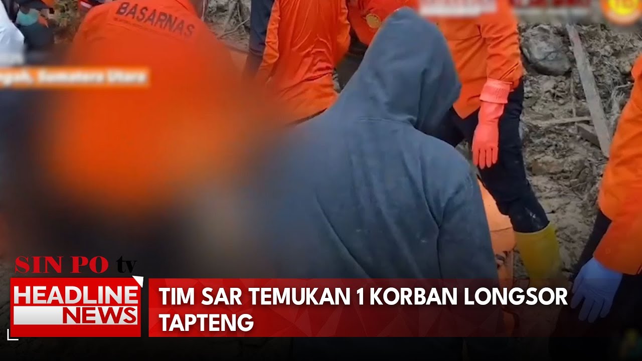 Tim Sar Temukan 1 Korban Longsor Tapteng