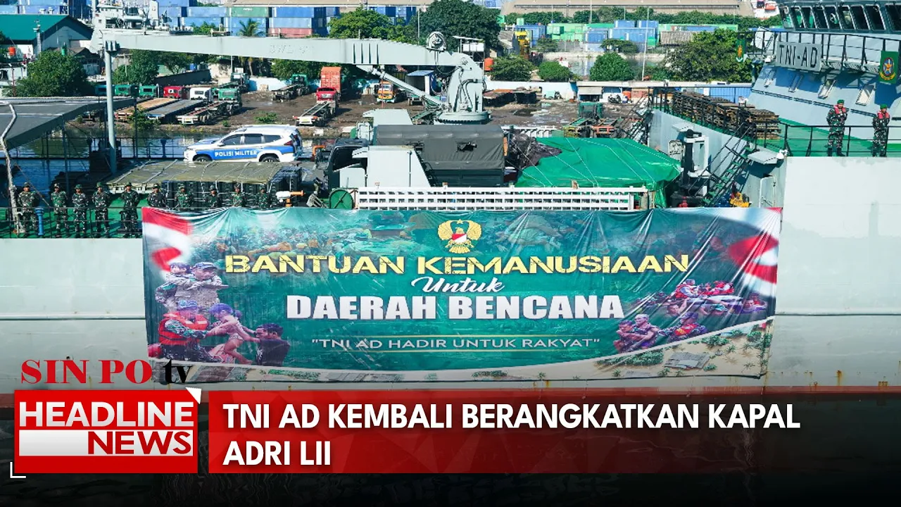 TNI AD Kembali Berangkatkan Kapal ADRI LII