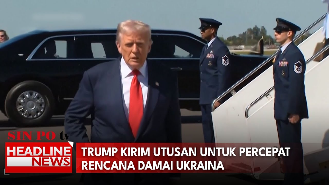 Trump Kirim Utusan Untuk Percepat Rencana Damai Ukraina