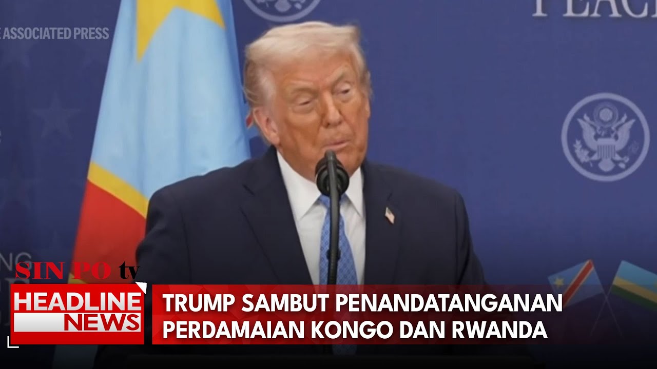 Trump Sambut Penandatanganan Perdamaian Kongo Dan Rwanda