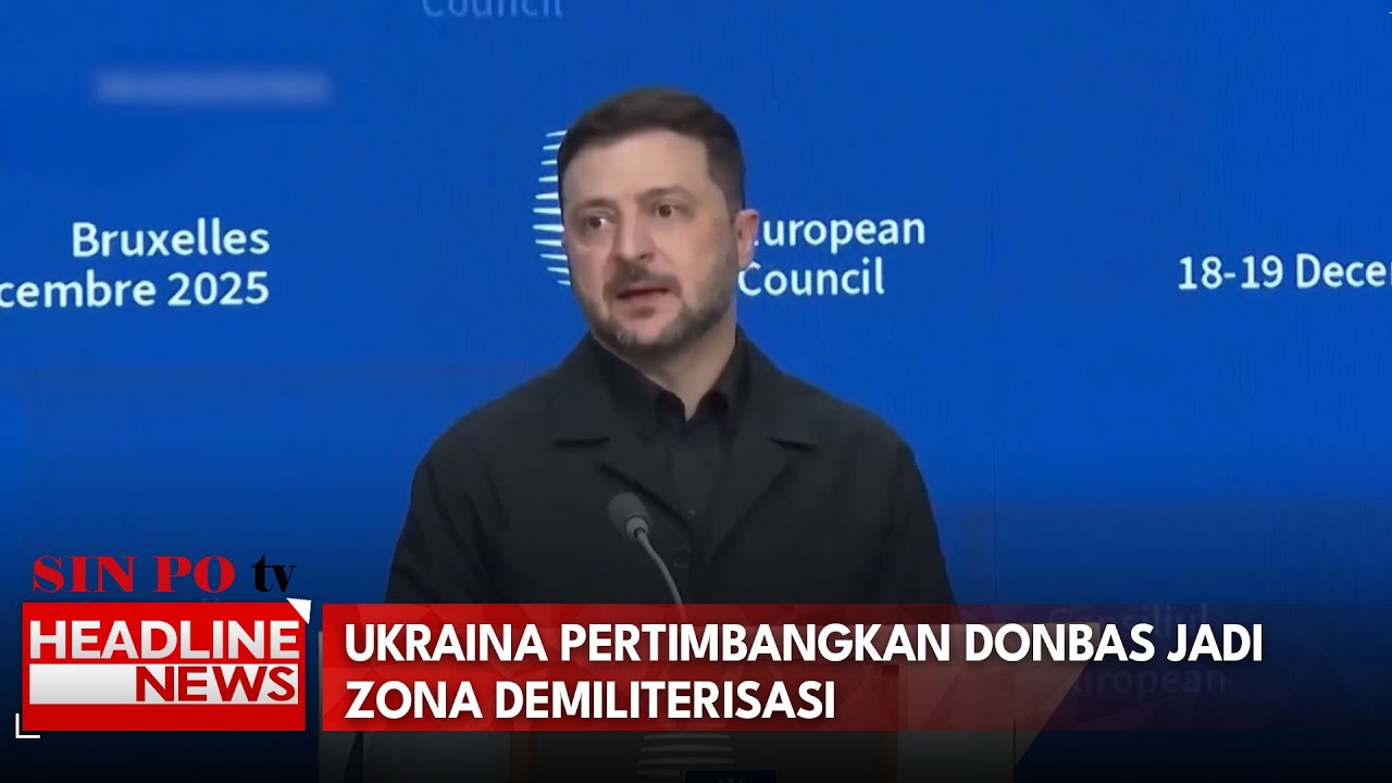 Ukraina Pertimbangkan Donbas Jadi Zona Demiliterisasi