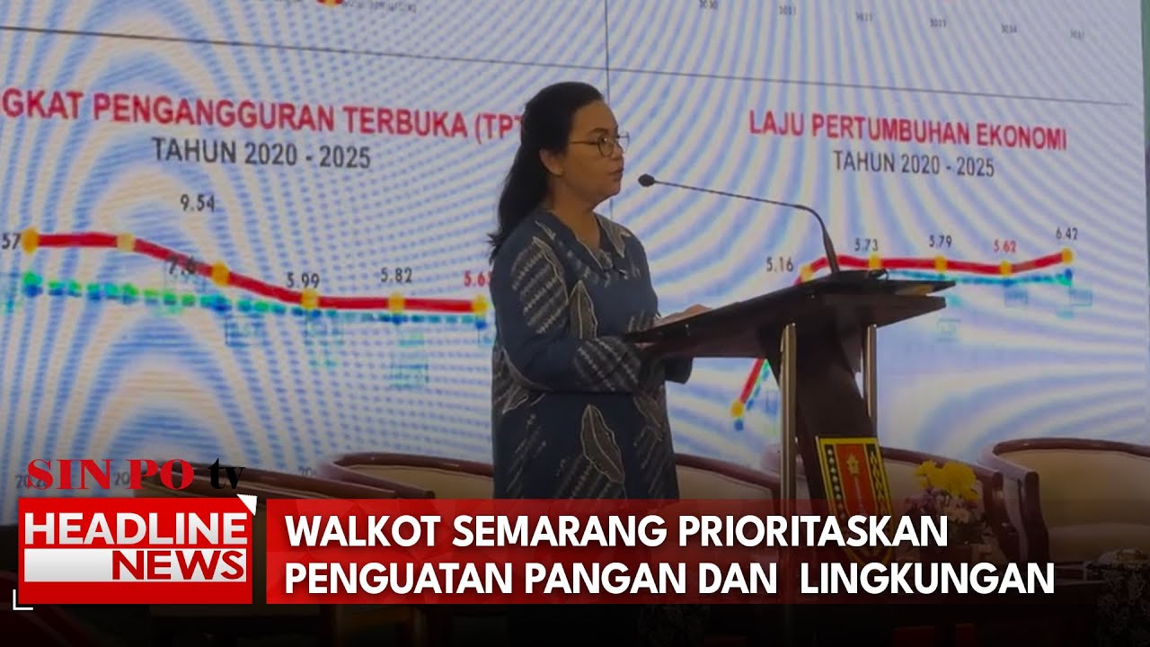 Walkot Semarang Prioritaskan Penguatan Pangan Dan  Lingkungan