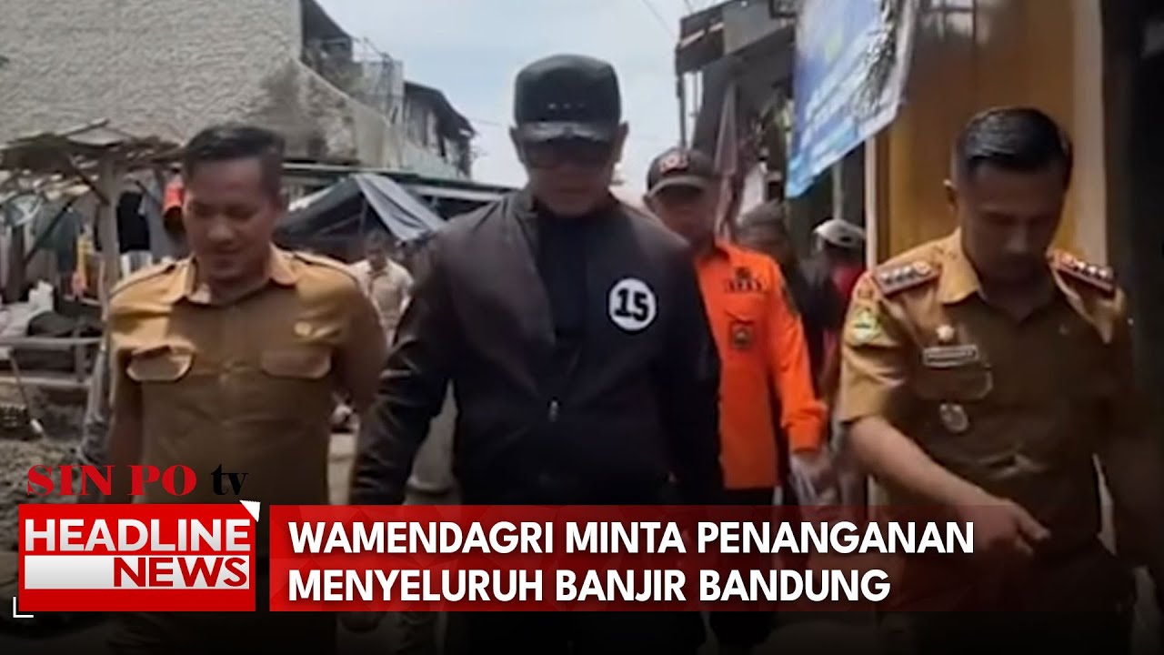 Wamendagri Minta Penanganan Menyeluruh Banjir Bandung