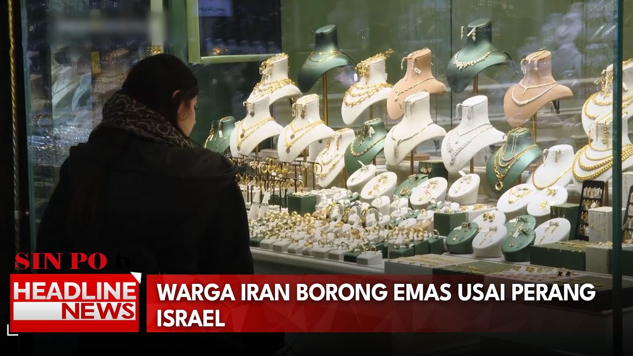 Warga Iran Borong Emas Usai Perang Israel