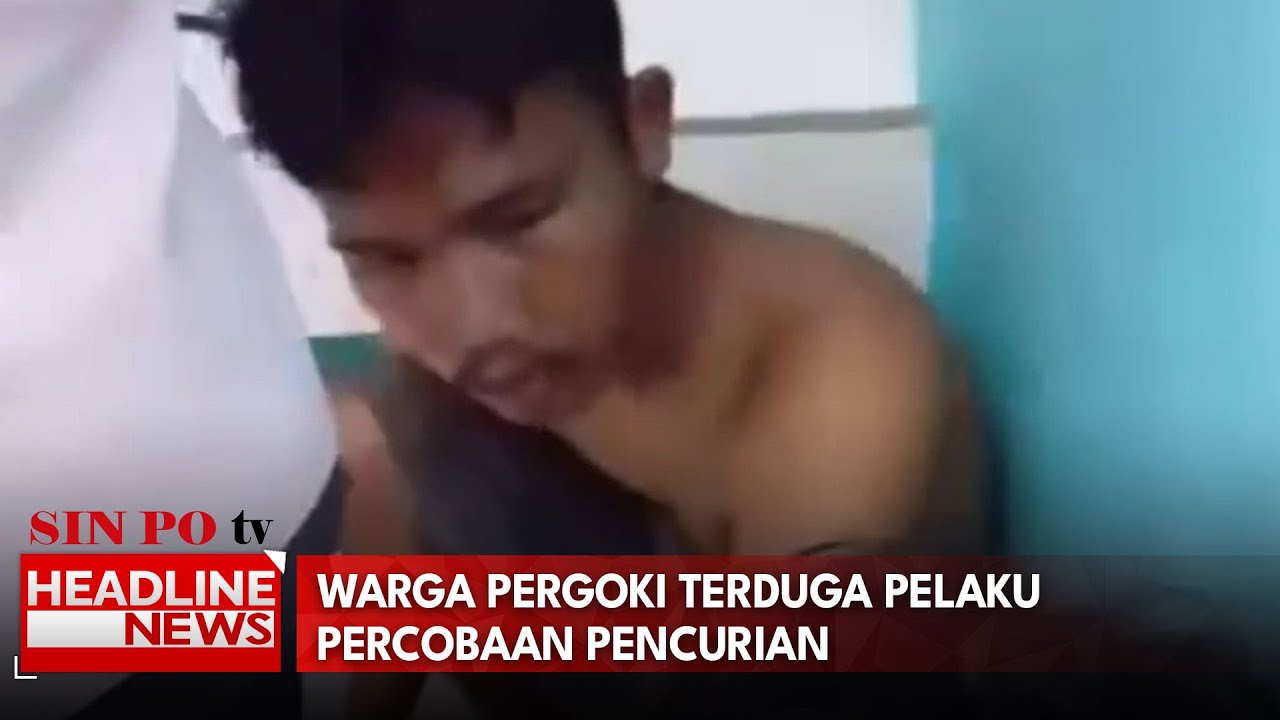 Warga Pergoki Terduga Pelaku Percobaan Pencurian