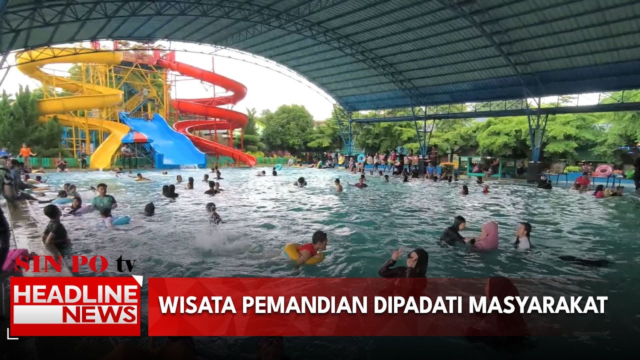 Wisata Pemandian Dipadati Masyarakat