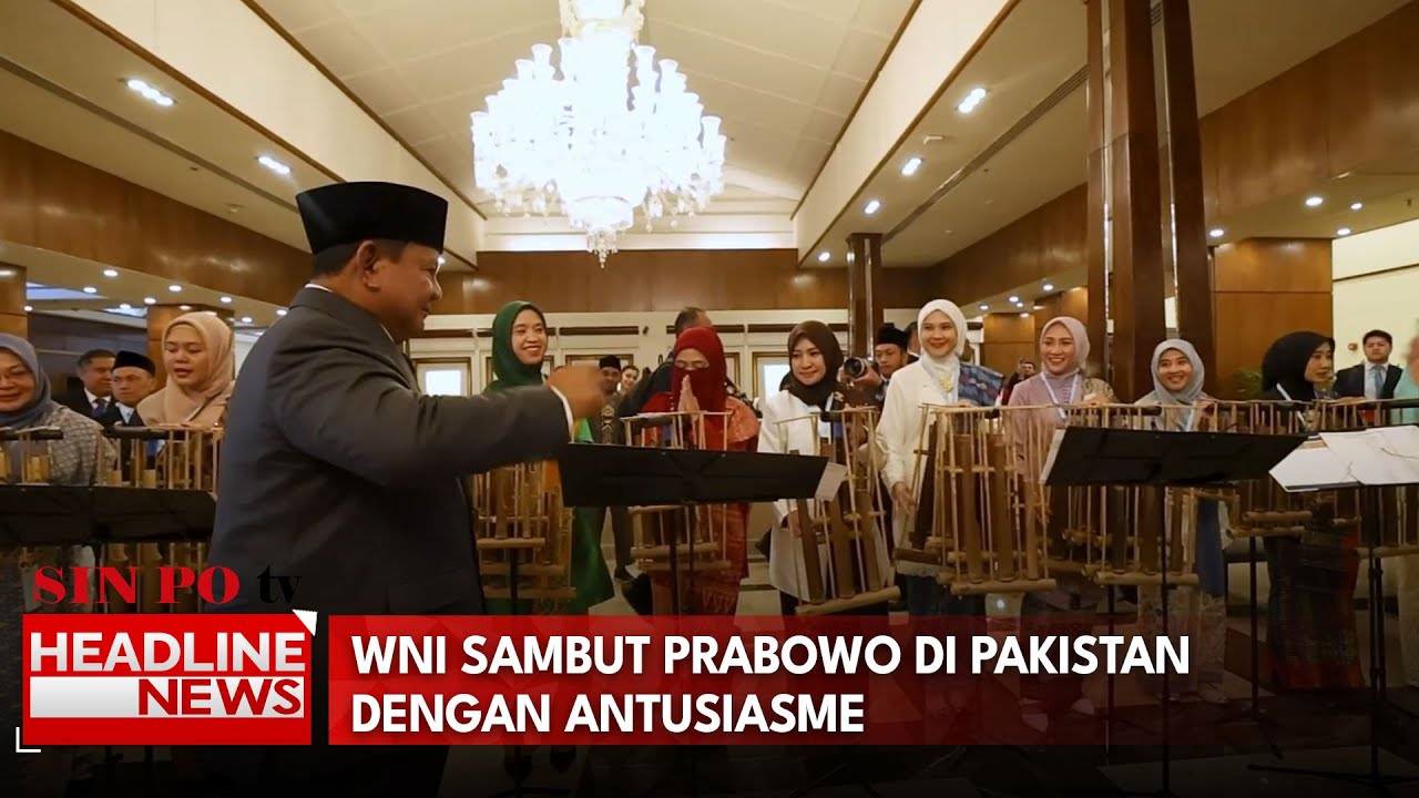 WNI Sambut Prabowo di Pakistan Dengan Antusiasme