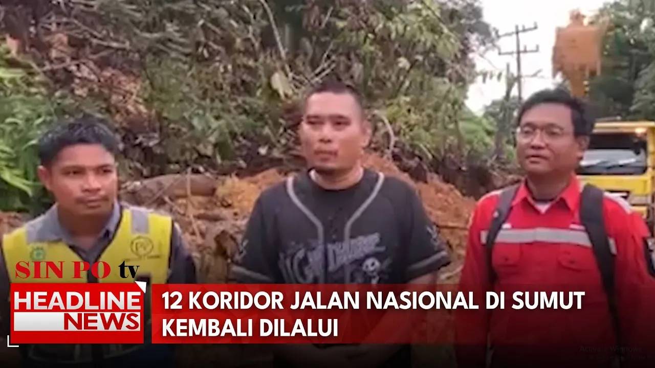 12 Koridor Jalan Nasional Di Sumut Kembali Dilalui