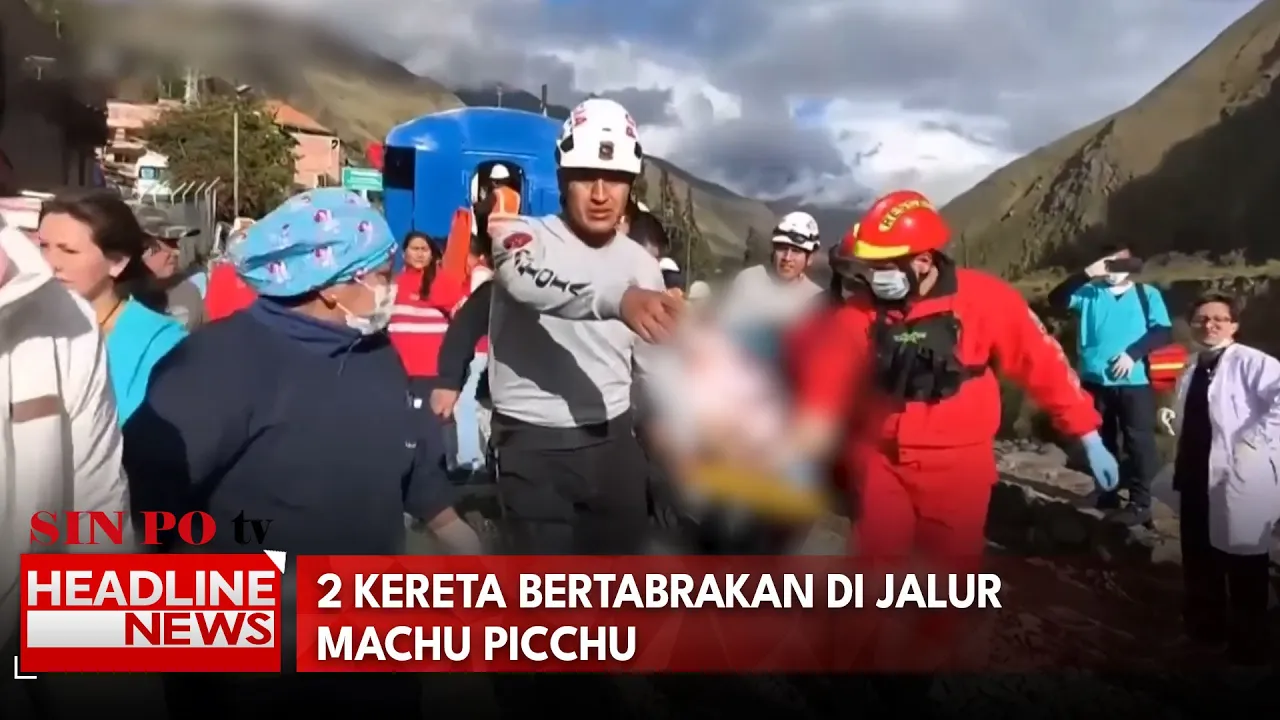 2 Kereta Bertabrakan di Jalur Machu Picchu