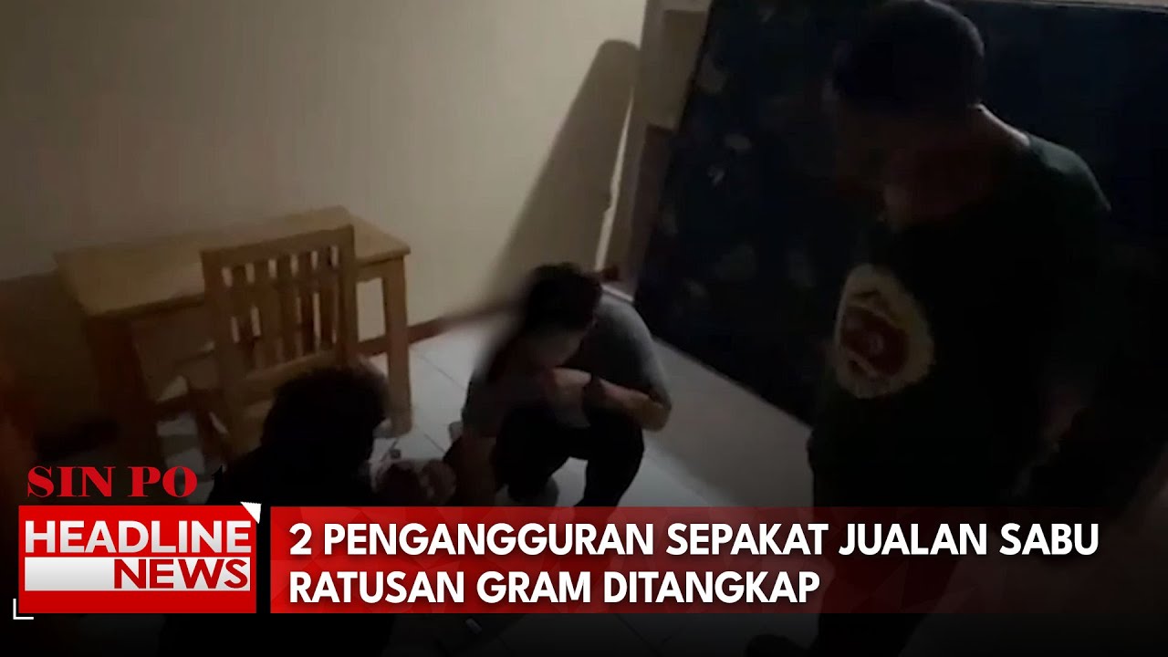 2 Pengangguran Sepakat Jualan Sabu Ratusan Gram Ditangkap