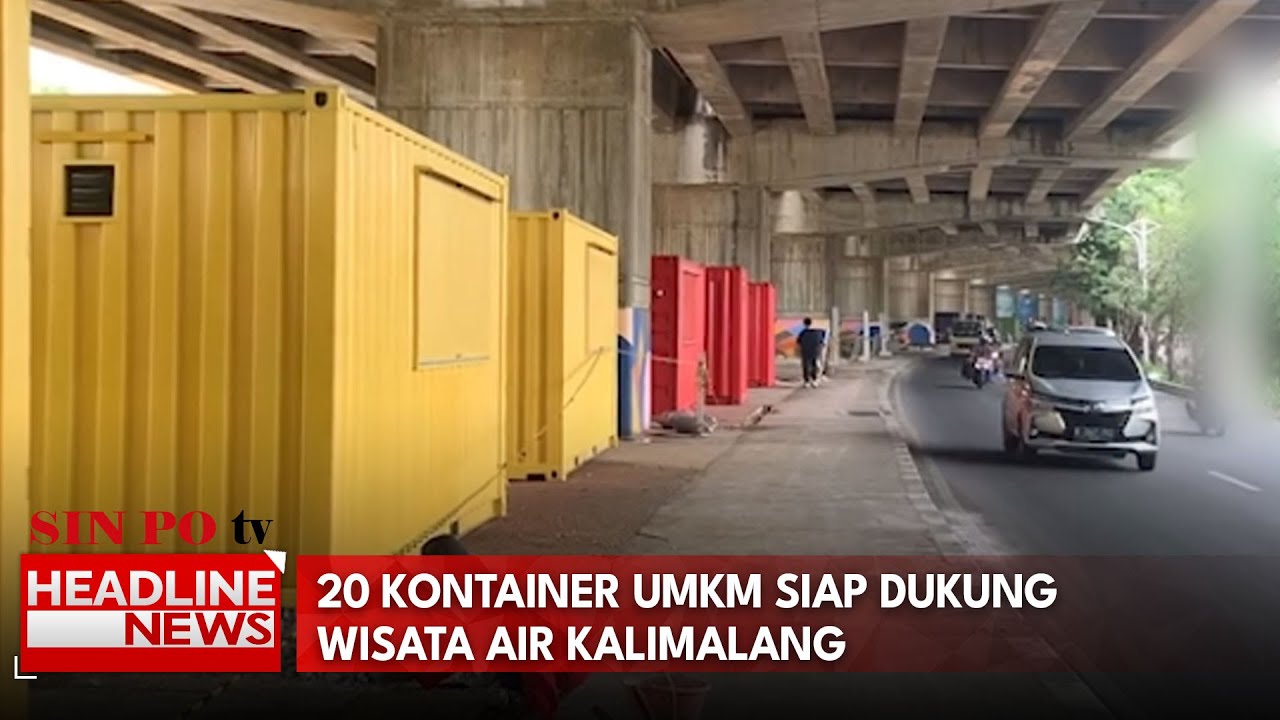 20 Kontainer UMKM Siap Dukung Wisata Air Kalimalang