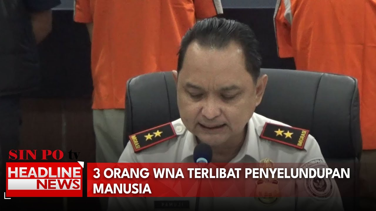 3 Orang WNA Terlibat Penyelundupan Manusia