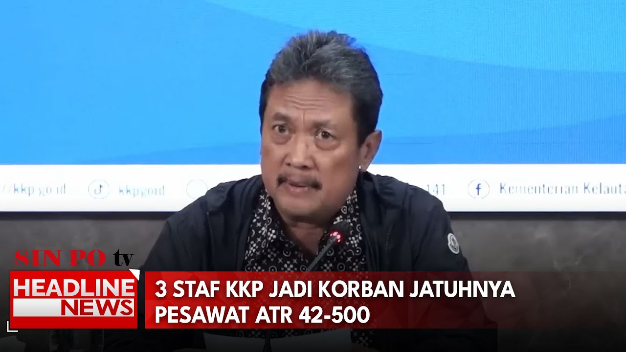 3 Staf KKP Jadi Korban Jatuhnya Pesawat ATR 42-500