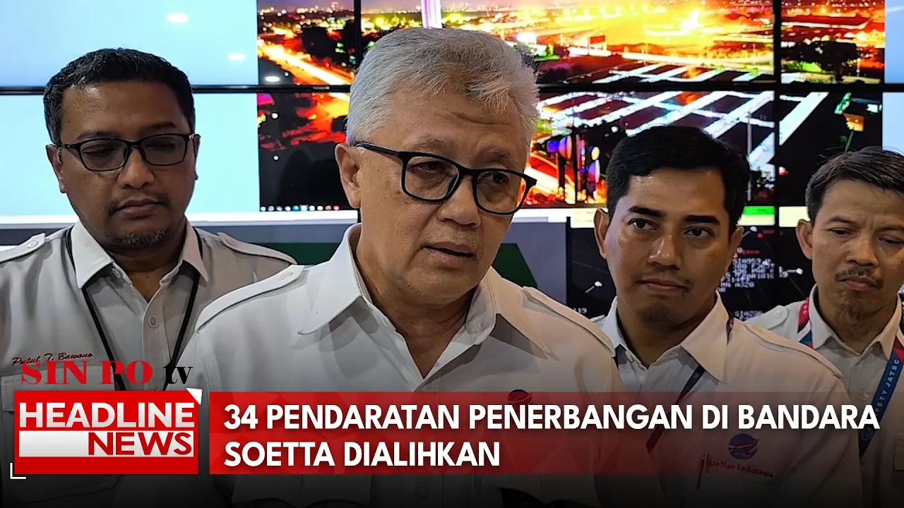 34 Pendaratan Penerbangan Di Bandara Soetta Dialihkan